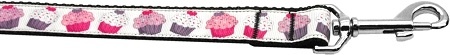 Pink And Purple Cupcakes 1 Inch Wide 6Ft Long Leash