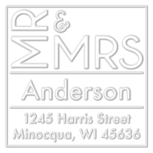 Extra Embosser Die - Anderson Address Embosser