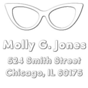 Extra Embosser Die - Molly Address Embosser