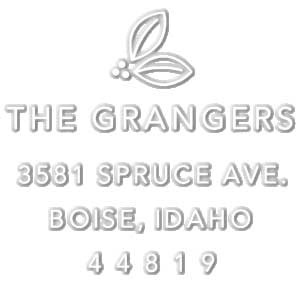 Extra Embosser Die - Granger Holiday Embosser