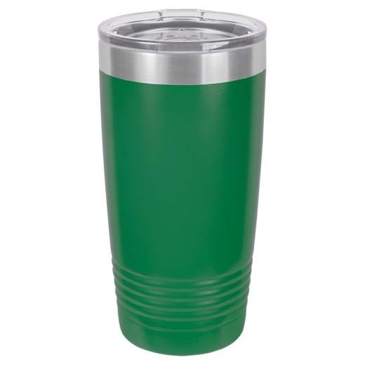 20 Ounce Stainless Steel Green Polar Camel Tumblers With Lid
