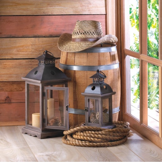 Large Monticello Candle Lantern - Accent Plus