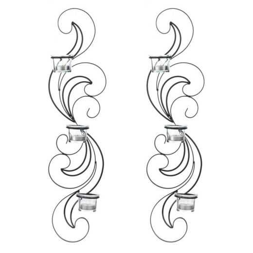 Wisp Candle Sconce Set by Accent Plus