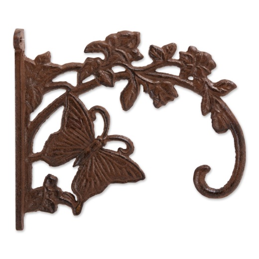 Butterfly Cast Iron Planter Bracket - Accent Plus