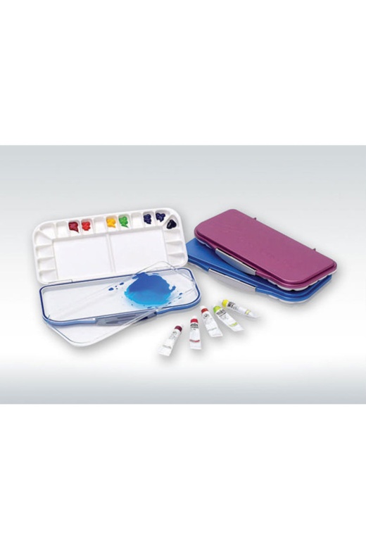 Mijello® #Fusion 18 Well Leakmijello® #Proof Palette Blue