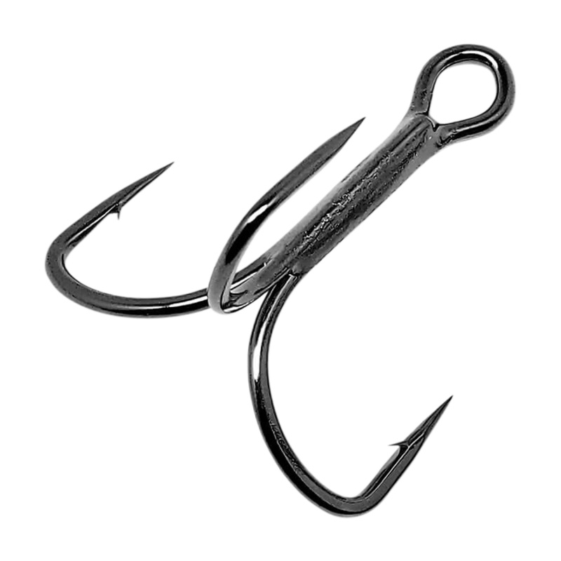 Gamakatsu Extra Wide Gap (Ewg) Treble Hooks - Black