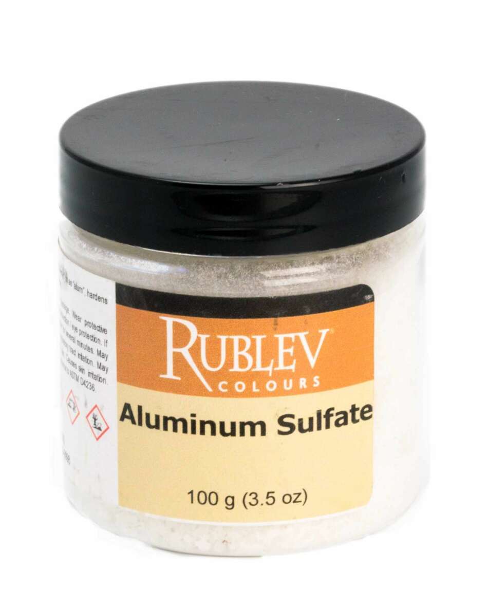 Natural Pigments Aluminum Sulfate (Alum) 100 g Chemical Name