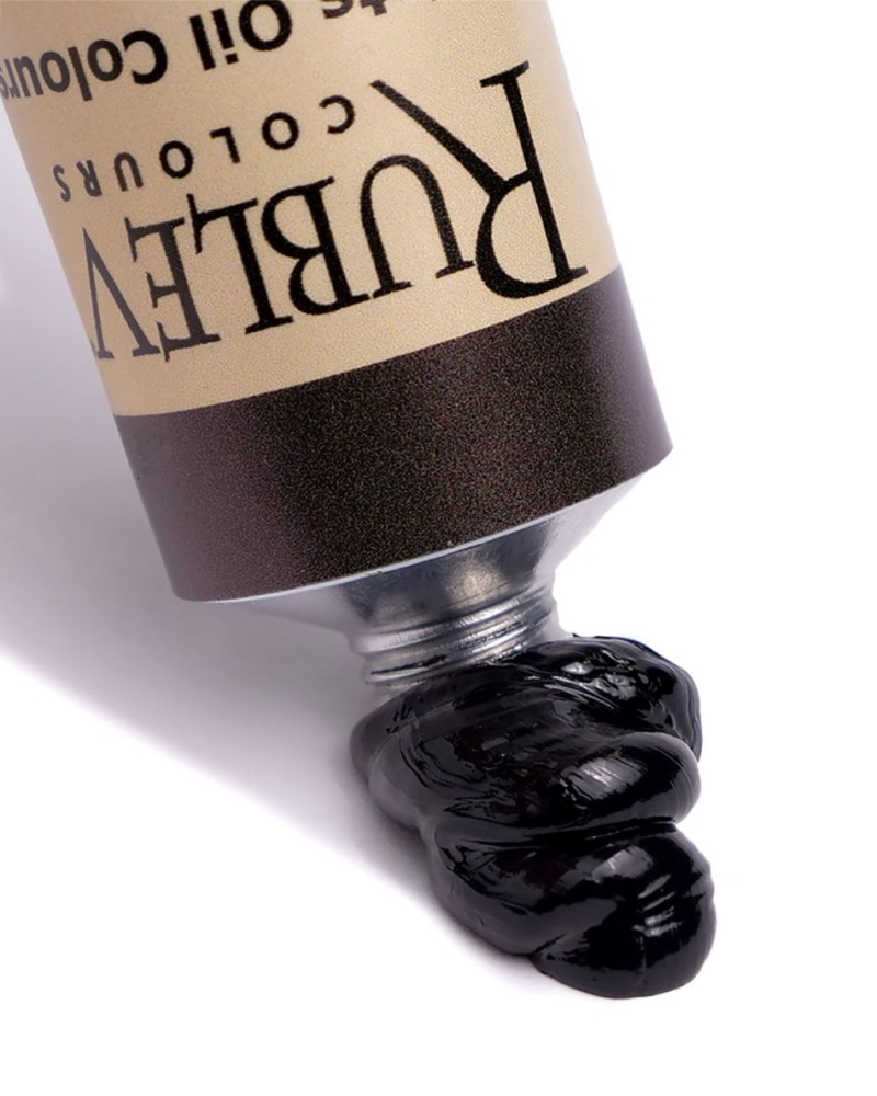 Natural Black Oxide Oil Paint, Size: 50 Ml Tube