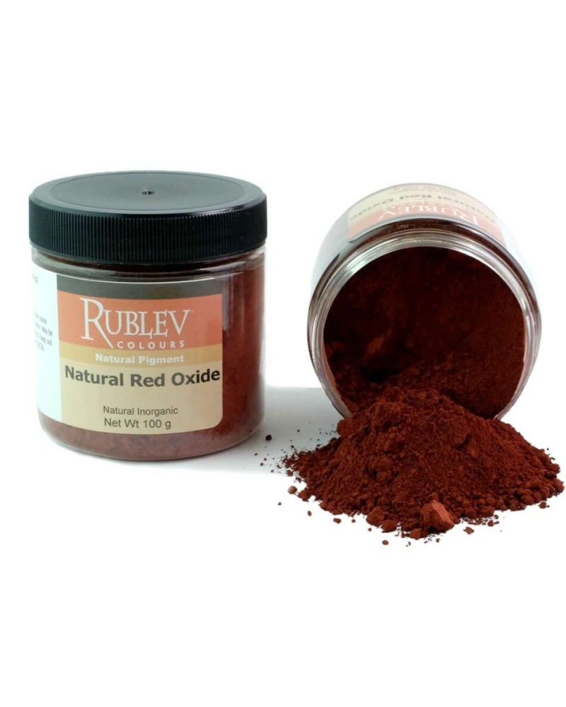  Natural Red Oxide (Indian Red) Pigment, Size: 100 G Jar