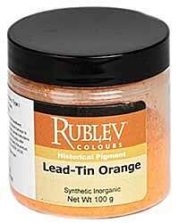 Lead-Tin Orange Pigment