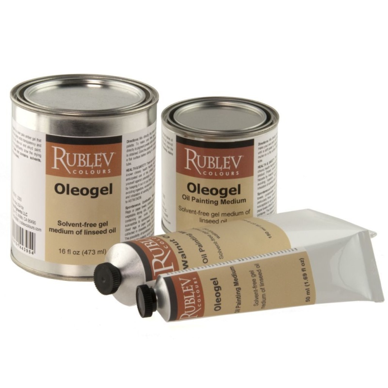 Oleogel—Solvent-Free Painting Medium, Size: 150 Ml