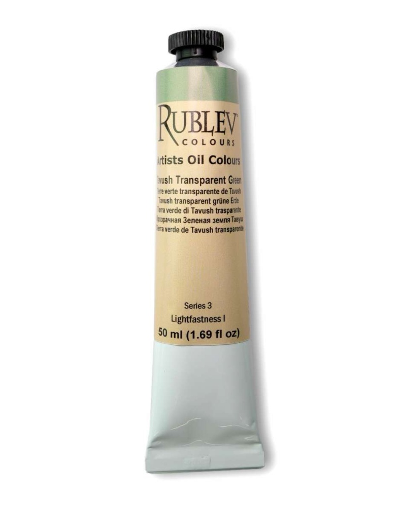  Transparent Tavush Green Earth Oil Paint, Size: 50 Ml Tube