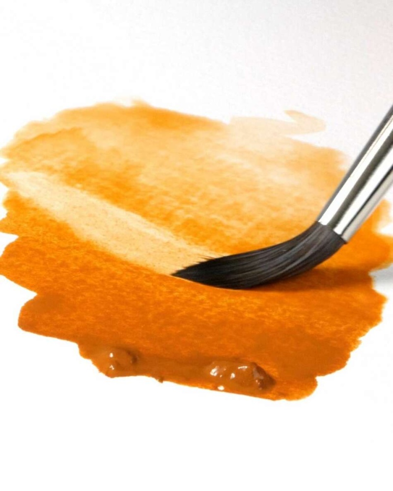  Orange Ocher Watercolor Paint, Size: Full Pan 3 Ml
