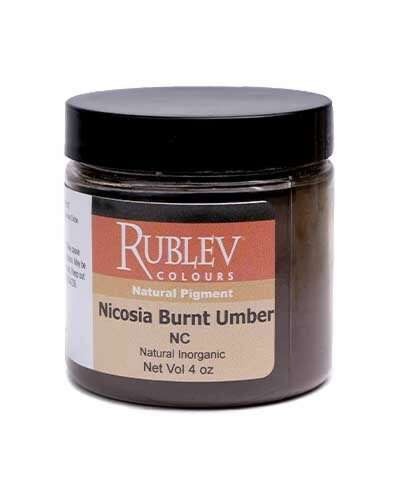  Nicosia Burnt Umber Nc Pigment, Size: 4 Oz Vol Jar