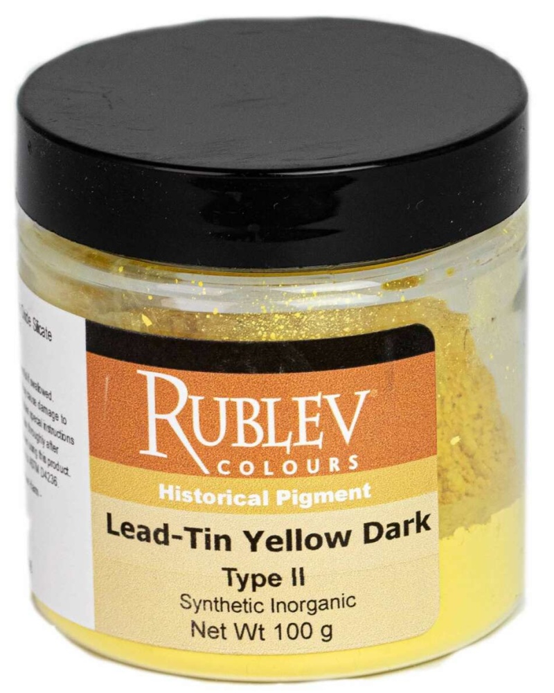  Lead-Tin Yellow Dark (Type Ii) Pigment, Size: 50 G Jar