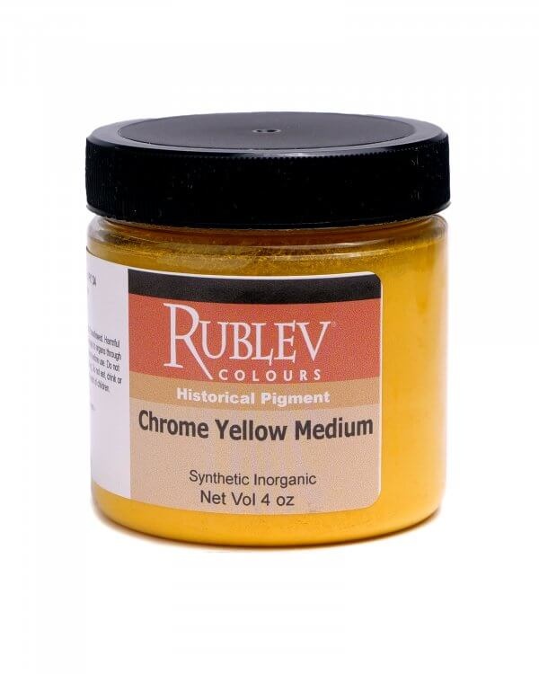 Chrome Yellow Medium 4 Oz Vol