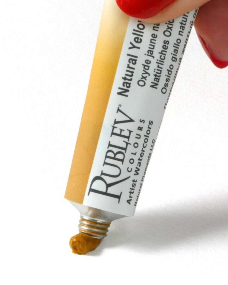 Natural Yellow Oxide Watercolor Paint