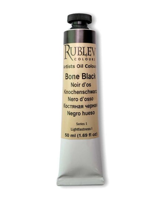 Bone Black Oil Paint, Size: 50 Ml