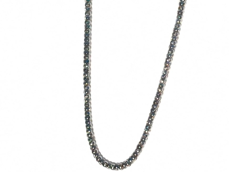Stainless Steel 18 Inch 2.5Mm Popcorn Link Chain Necklace