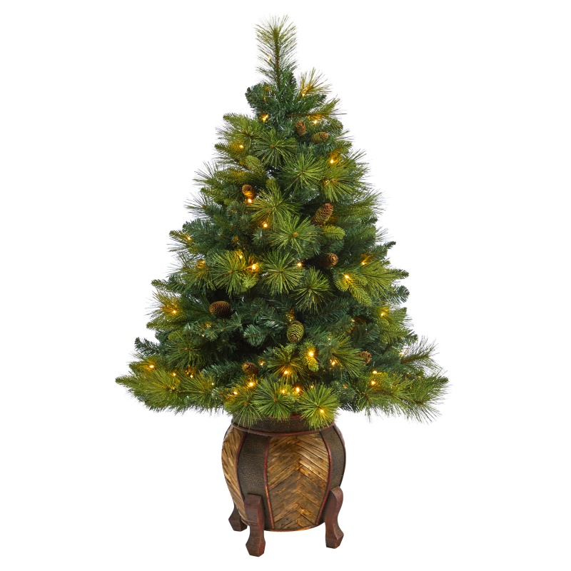 North Carolina Mixed Pine Artificial Christmas Tree