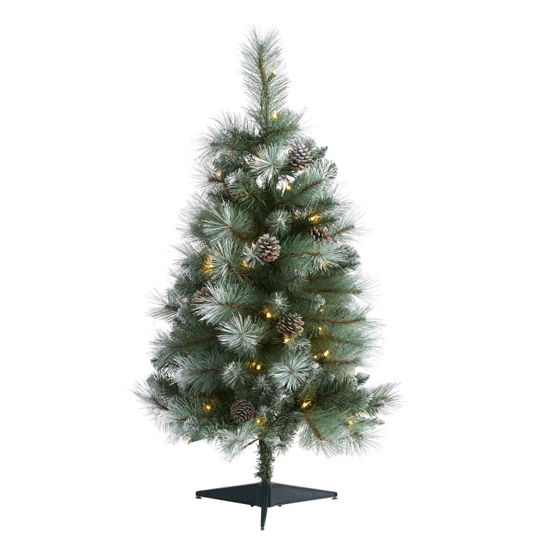 3’ Frosted Tip British Columbia Mountain Pine Artificial Christmas Tree