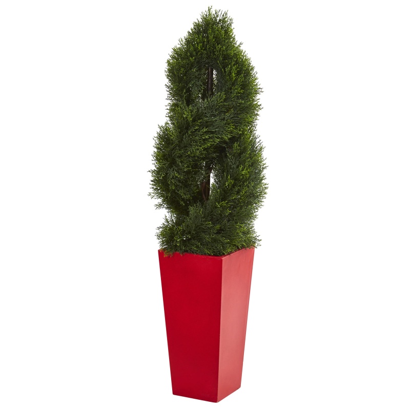 4.5' Double Pond Cypress Spiral Artificial Tree
