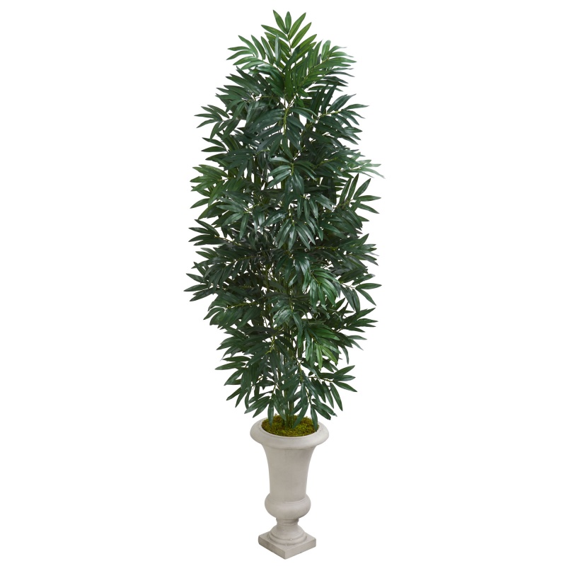 5.5’ Bamboo Palm Artificial Plant In Urn