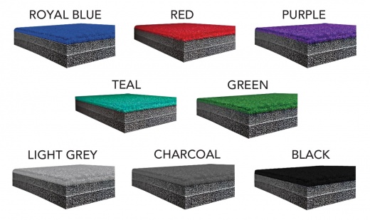 42' X 42' X 1-3/8" Thick Quick Flex Floor Mat - Set of 7 Rolls