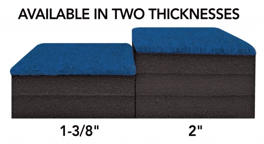 42' X 42' X 1-3/8" Thick Quick Flex Floor Mat - Set of 7 Rolls