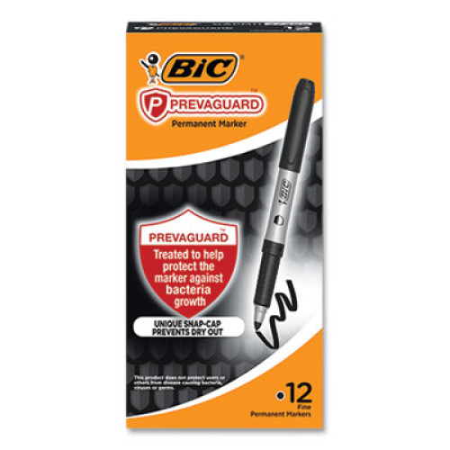 BIC Intensity Permanent Markers, Ultra Fine Tip, Assorted, 36/Pack