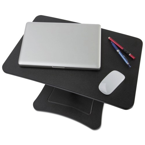Victor High Rise Adjustable Laptop Stand, 21 X 13 X 12 To 15 3/4, Black
