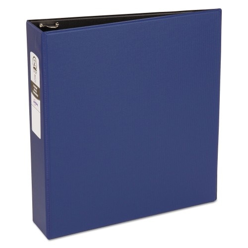 Avery Economy Non-View Binder With Round Rings, 3 Rings, 2" Capacity, 11 X 8.5, Blue,