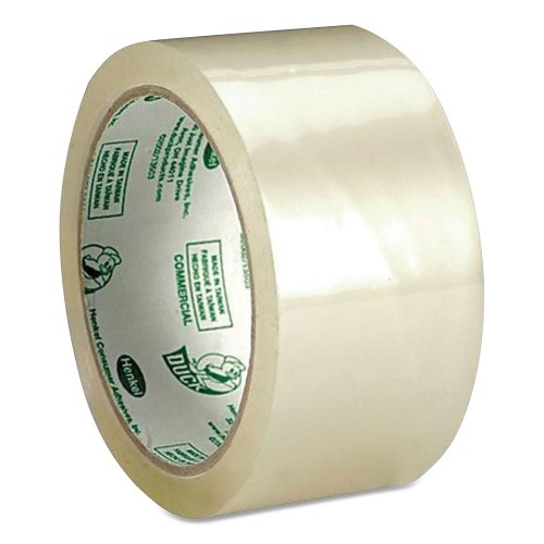 Duck Commercial Grade Packaging Tape, 3" Core, 1.88" X 54.6 Yds, Clear
