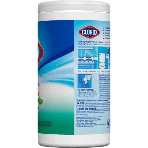 Clorox Free & Clear Compostable All Purpose Cleaning Wipes