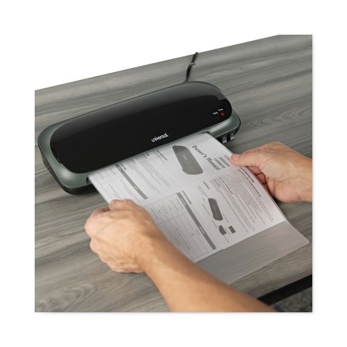 Universal Deluxe Desktop Laminator, 2 Rollers, 9" Max Document Width, 5 Mil Max Document Thickness