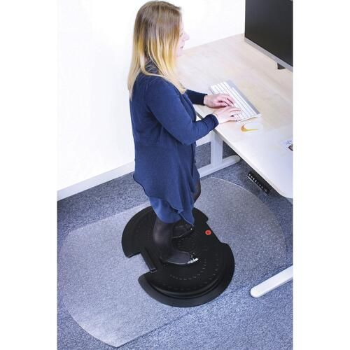 Floortex Afs-Tex 5000 S2s "Sit To Stand" Ergonomic Solution For Carpet Floors