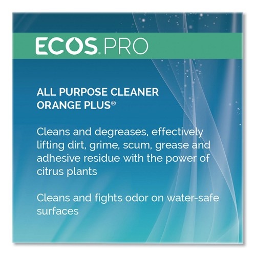 Ecos Pro Orange Plus All Purpose Cleaner And Degreaser, Citrus Scent, 1 Gal Bottle