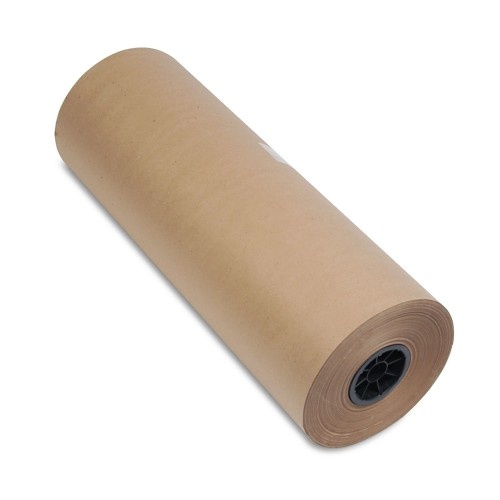 Universal High-Volume Heavyweight Wrapping Paper Roll, 50 Lb Wrapping Weight Stock, 24" X 720 Ft, Brown