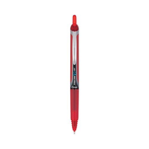 Pilot Precise V7rt Roller Ball Pen, Retractable, Fine 0.7 Mm, Red Ink, Red Barrel