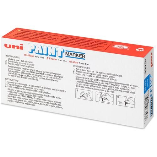 Uni-Ball Uniball™ Uni-Paint Px-21 Oil-Based Fine Point Marker