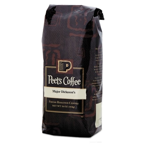 Peet's Coffee & Tea Bulk Coffee, Major Dickason's Blend, Ground, 1 Lb Bag