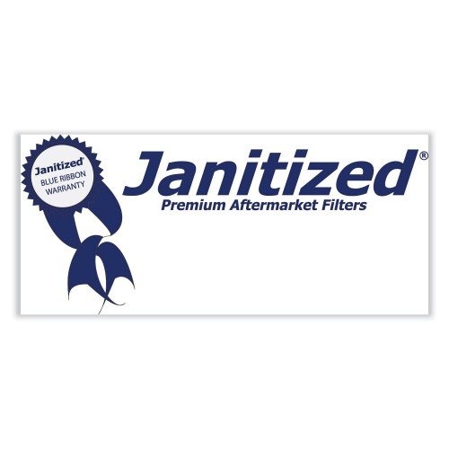 Janitized Vacuum Filter Bags Designed To Fit Proteam Super Coach Pro 10, 100/Ct