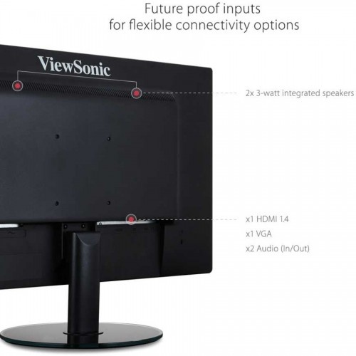 Viewsonic Va2719-Smh 27" Full Hd Led Lcd Monitor - 16:9 - Black