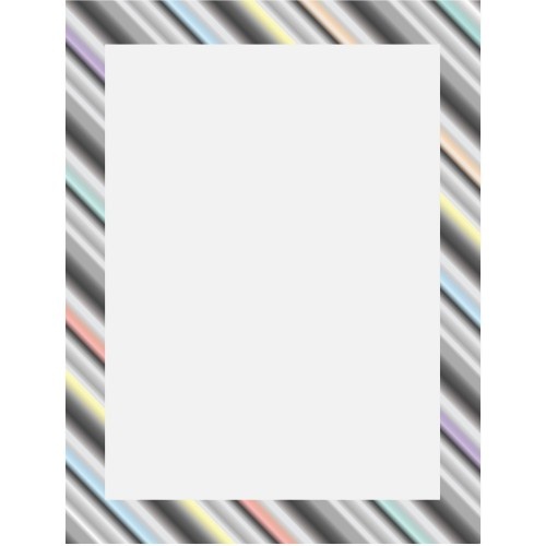 Franklincovey Geographics Rainbow Dazzle Design Poster Board
