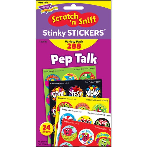 Trend Pep Talk Scratch 'N Sniff Stinky Stickers