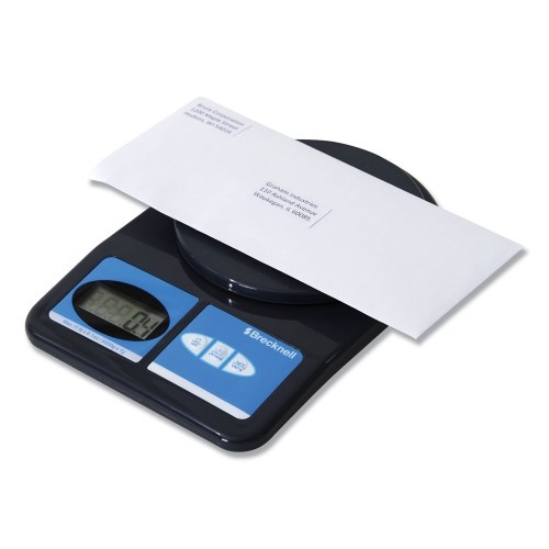Brecknell Model - 11 Lb. Postal/Shipping Scale, Round Platform, 6" Dia