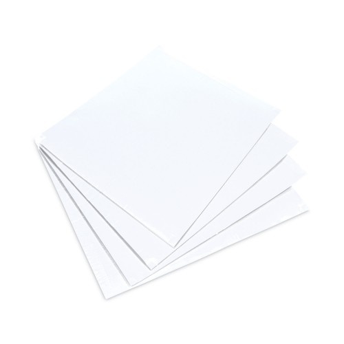 Crown Mats Walk-N-Clean Mat 60-Sheet Refill Pad, 30 X 24, 4/Carton, White