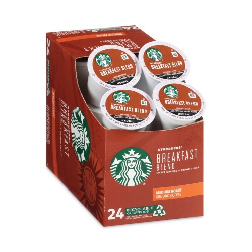 Starbucks Breakfast Blend Coffee K-Cups, 96/Carton