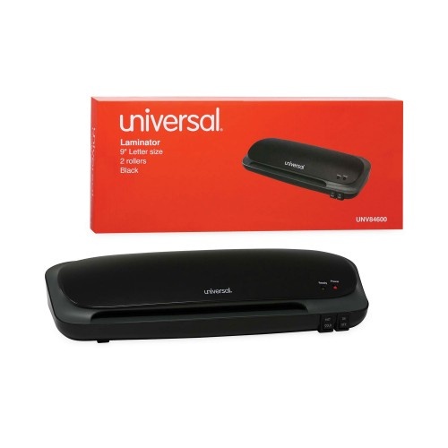 Universal Deluxe Desktop Laminator, 2 Rollers, 9" Max Document Width, 5 Mil Max Document Thickness