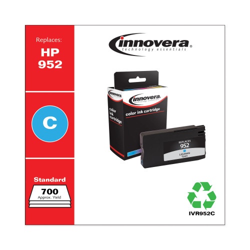 Innovera Remanufactured Cyan Ink, Replacement For 952 , 700 Page-Yield